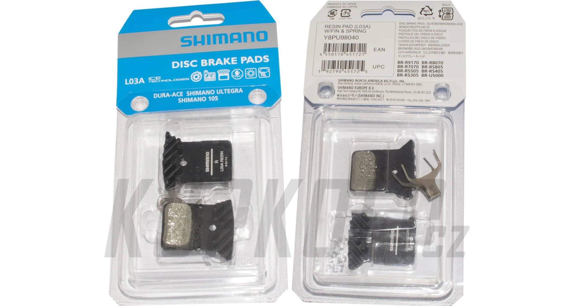 Колодки shimano l03a